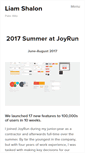 Mobile Screenshot of liamshalon.com